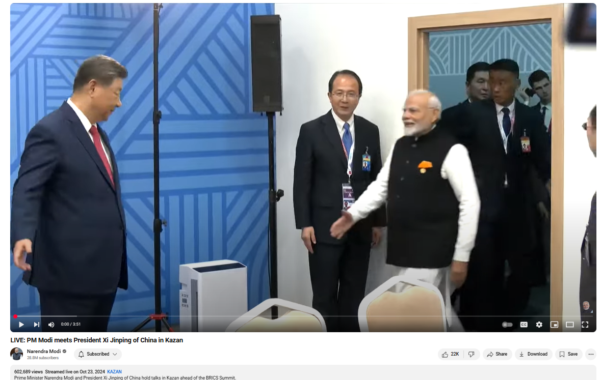 एससीओ शिखर परिषदेत शी जिनपिंग यांनी पंतप्रधान मोदींशी हस्तांदोलन करण्यास नकार दिला?