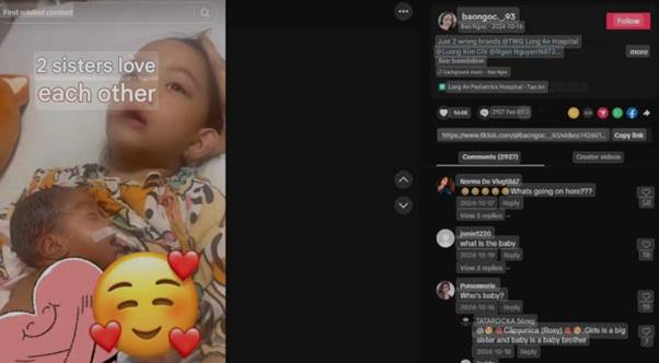 ಪಾಕಿಸ್ತಾನದಲ್ಲಿ 12 ವರ್ಷದ ಬಾಲಕಿಯೊಬ್ಬಳು ಮಗುವಿಗೆ ಜನ್ಮ ನೀಡಿದ್ದಾಳೆ ಎಂಬ ಸುಳ್ಳು ಹೇಳಿಕೆಯೊಂದಿಗೆ ವಿಯೆಟ್ನಾಂ ಸಹೋದರಿಯರ ವೀಡಿಯೋ ವೈರಲ್