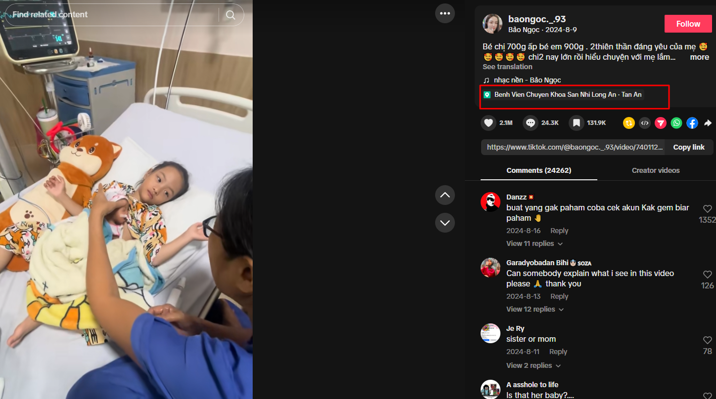 ಪಾಕಿಸ್ತಾನದಲ್ಲಿ 12 ವರ್ಷದ ಬಾಲಕಿಯೊಬ್ಬಳು ಮಗುವಿಗೆ ಜನ್ಮ ನೀಡಿದ್ದಾಳೆ ಎಂಬ ಸುಳ್ಳು ಹೇಳಿಕೆಯೊಂದಿಗೆ ವಿಯೆಟ್ನಾಂ ಸಹೋದರಿಯರ ವೀಡಿಯೋ ವೈರಲ್