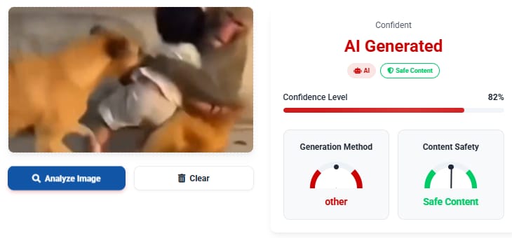 ਕੁੱਤੇ ਨੇ ਬੱਚੇ ਨੂੰ ਬਾਂਦਰ ਤੋਂ ਬਚਾਇਆ?