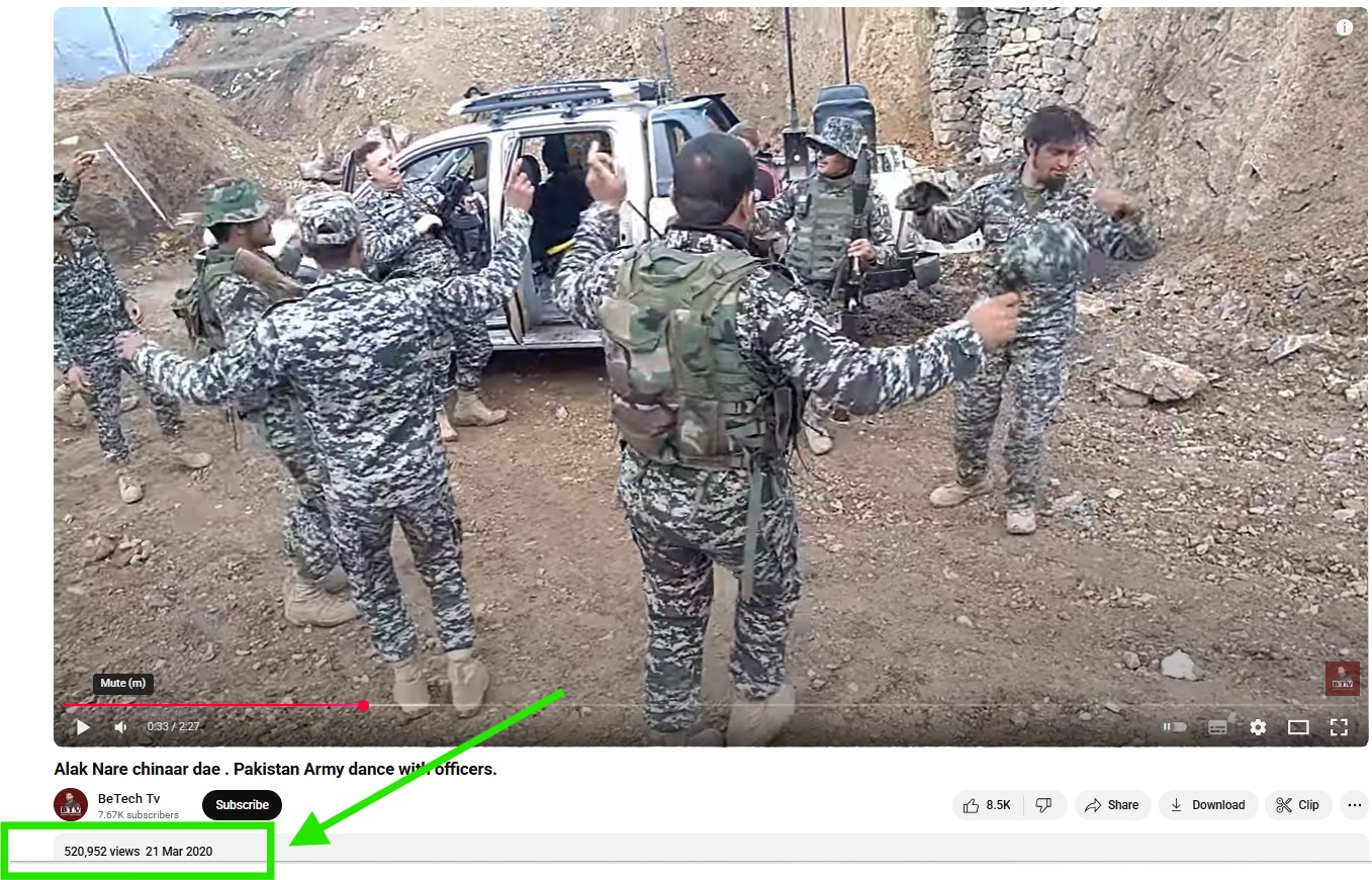 Old Video Shared As Pakistani Soldiers Celebrating Amid Recent Afghanistan Conflict