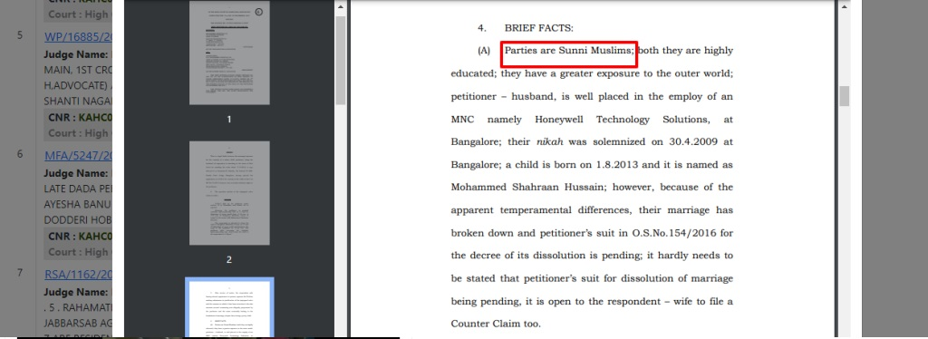 இந்து சடங்குகளின்படி விளக்கேற்றியதால் இந்து மதத்தை சார்ந்த மனைவியை இஸ்லாமிய மதத்ததை சார்ந்த கணவர் தாக்கினார்.