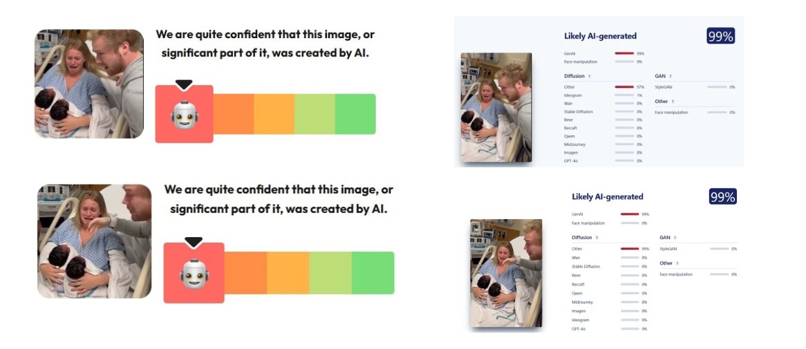 Viral Video Of White Couple Having Dark-Skinned Twins Is Not Real