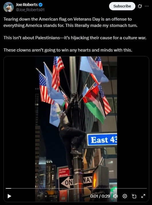 ನ್ಯೂಯಾರ್ಕ್ ಗೆ ಝೊಹ್ರನ್ ಮಮ್ದಾನಿ ಮೇಯರ್ ಆಗುತ್ತಿದ್ದಂತೆ ಅಮೆರಿಕದ ಧ್ವಜಗಳನ್ನು ಕಿತ್ತೆಸೆದ ಮುಸ್ಲಿಮರು?