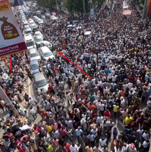 ಬಿಹಾರದಲ್ಲಿ ಬಿಜೆಪಿ ಗೆಲುವಿನ ಬಳಿಕ ರಸ್ತೆಗೆ ಇಳಿದು ಜನರ ಪ್ರತಿಭಟನೆ ಎನ್ನುವುದು ನಿಜವೇ?