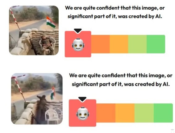 Viral Video Showing Monkey Firing Gun As Soldier Sleeps Is AI-Generated