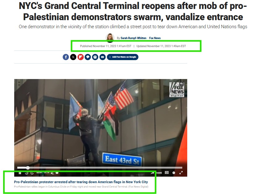 2023 Video Of Man Removing US Flag In New York Linked To Zohran Mamdani’s Mayoral Win