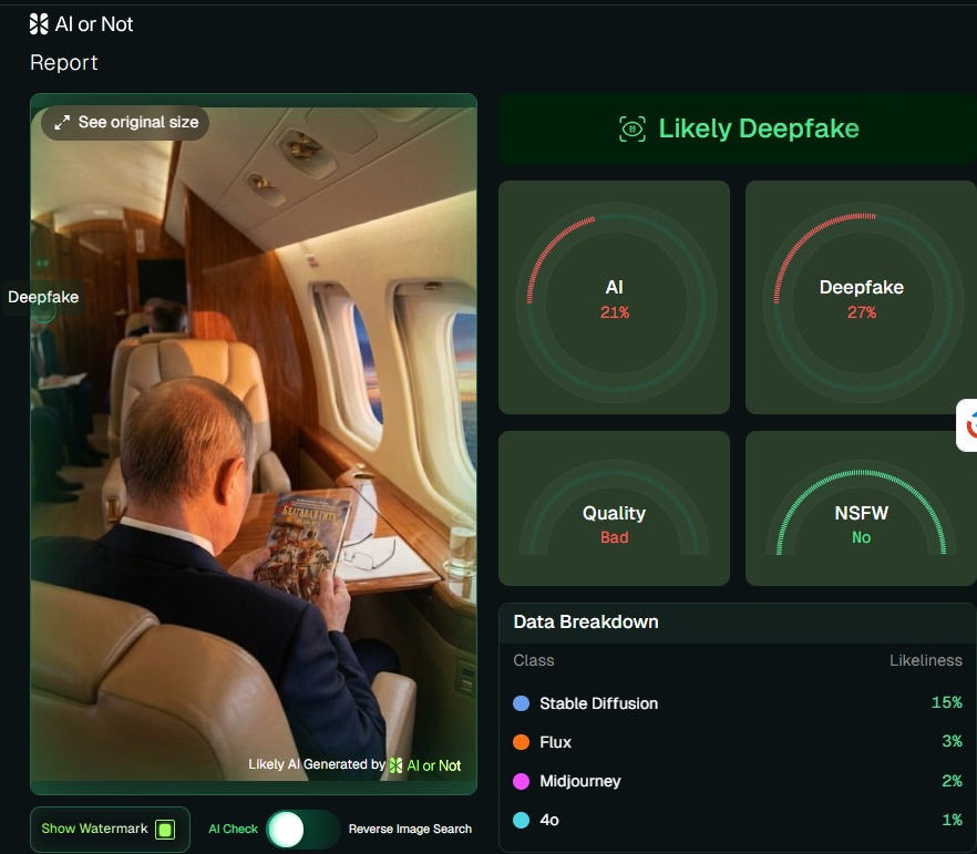 விமானத்தில் பகவத் கீதை படித்த புதின்.