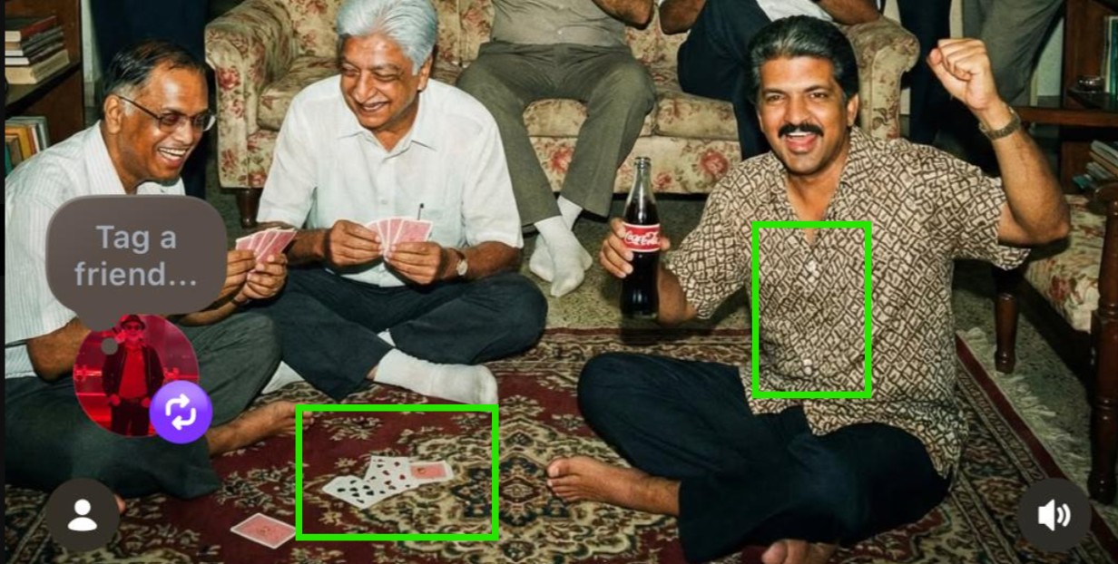Viral ‘Rare’ Photo of India’s Top Business Tycoons Is AI-Generated