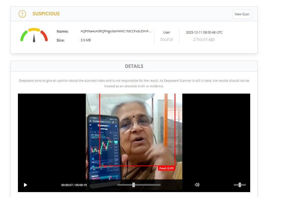 Viral Video of Sudha Murty Endorsing Dubious Investment Platform Is Doctored