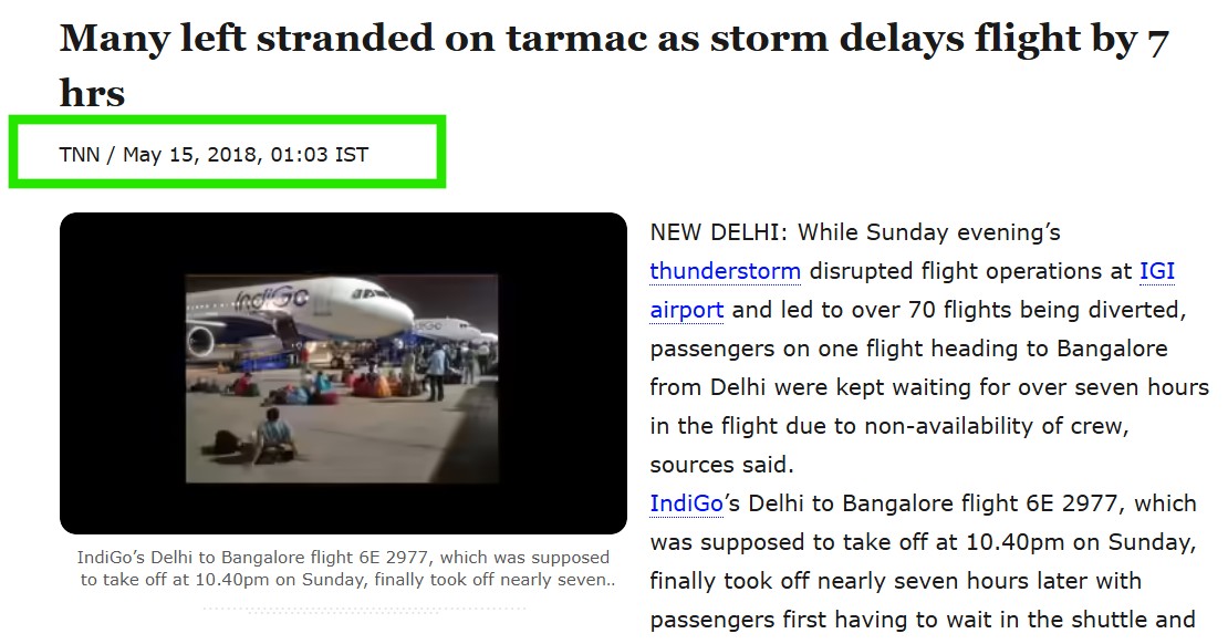 Indigo Crisis: Old Photo Of Passengers Sitting On Tarmac Shared As Recent