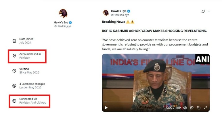 The Other Battlefield: How Pro-Pak Accounts Weaponised AI-Altered Clips Against India In 2025