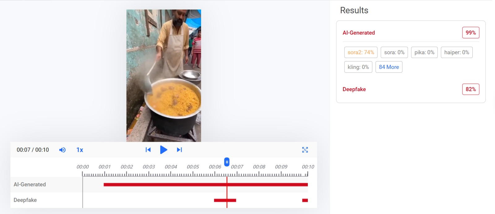 ಬಿರಿಯಾನಿಗೆ ಚರಂಡಿ ನೀರು? ಇಲ್ಲ ಇದು ಎಐ ವೀಡಿಯೋ