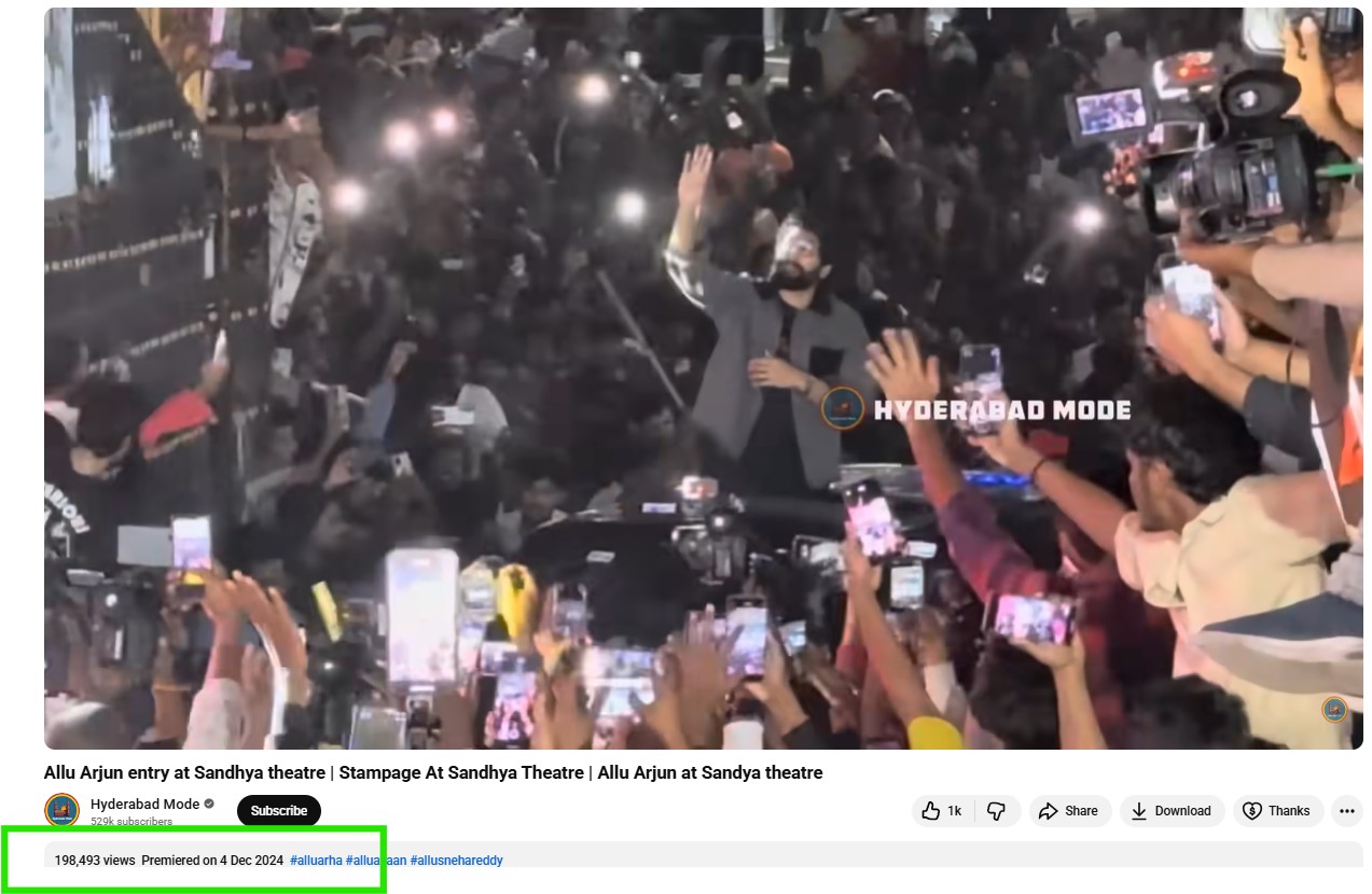 Old Video Shared As Massive Crowd Welcoming Messi In Hyderabad 