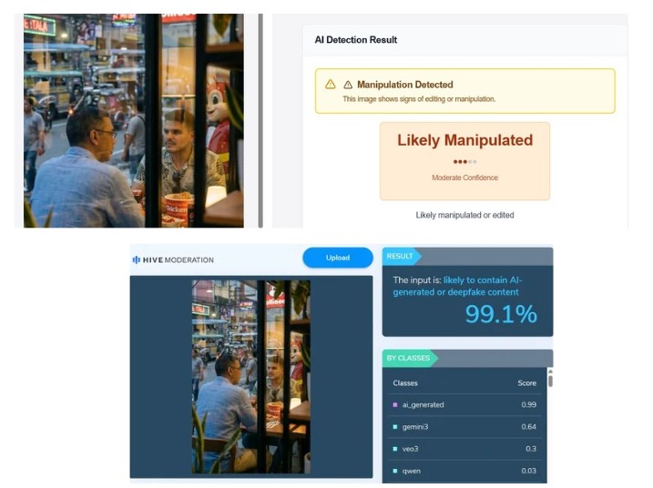 Viral Image Of Indian Official With Bondi Beach Shooter Is AI-Generated