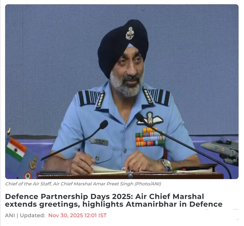 Did Air Chief Marshal AP Singh Praise Pakistan’s Defence Capabilities? No, Viral ‘Message’ Is Fake