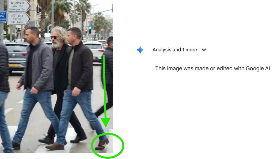 Jeffrey Epstein Spotted in Tel Aviv? Viral Photo Is AI-Generated