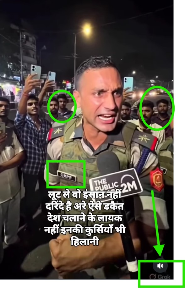 Viral video shows CRPF personnel criticizing PM Modi is deepfake