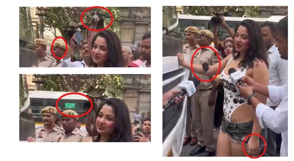 Does This Video Show A Woman Protester At CJP’s Anti-CEC Stir?
